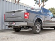 aFe Gemini XV 3in 304 SS Cat-Back Exhaust 15-20 Ford F-150 V6 2.7L/3.5 w/ Polished Tips aFe Catback