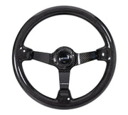 NRG Forged Carbon Fiber Steering Wheel (350mm / 3in. Deep) NRG Steering Wheels