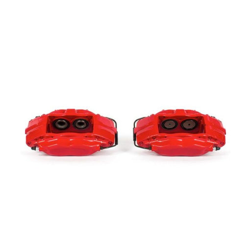 Power Stop 10-15 Chevrolet Camaro Front Red Calipers w/o Brackets - Pair PowerStop Brake Calipers - Perf