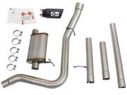 aFe MACHForce XP Exhaust 3in-3.5in SS Single Side Ext CB w/ Black Tip 99-04 Ford F150 V8 5.4L/6.8L aFe Catback