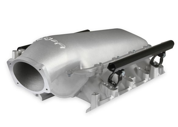 Holley Lo-Ram Manifold Kit Single Injector- Satin - GM LS3/L92 300-679 HOLLEY Autoparts
