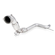 Stainless Works 2015-16 Mustang Downpipe 3in High-Flow Cats Factory Connection Stainless Works Downpipes