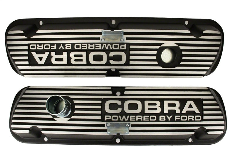 Ford Racing Black Satin Valve Cover Cobra Ford Racing Valve Covers