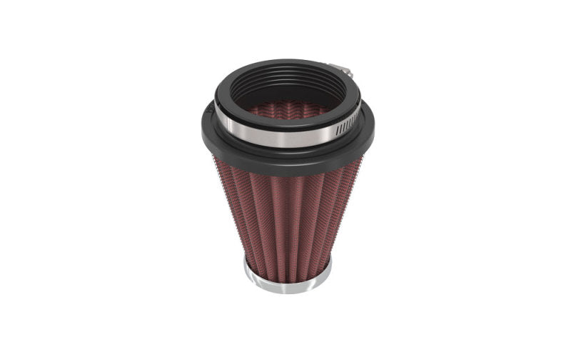 K&N Universal Chrome Filter 2.25 Inch Flange / 3.5 Inch Base / 2 Inch Top / 4 Inch Height K&N Engineering Air Filters - Universal Fit