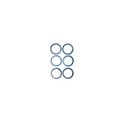 QA1 2-1/2in Thrust Bearing Kit w/Washers for 2 Shocks QA1 Hardware - Singles
