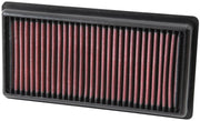 K&N 12-16 Peugeot 208 L3-1.0L Replacement Air Filter K&N Engineering Air Filters - Drop In