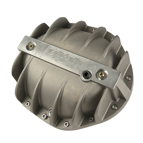 B&M Hi-Tek Aluminum Differential Cover for GM 9.5-inch 14-bolt 70505 B&M Autoparts