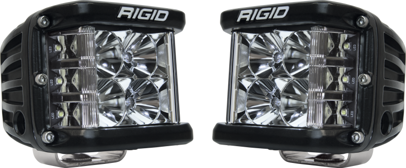 Rigid Industries D-SS - Flood - Set of 2 - Black Housing Rigid Industries Light Bars & Cubes