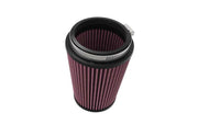 K&N Universal 4in Flange x 5-3/8in Base x 4in Height High flow Air Filter K&N Engineering Air Filters - Universal Fit