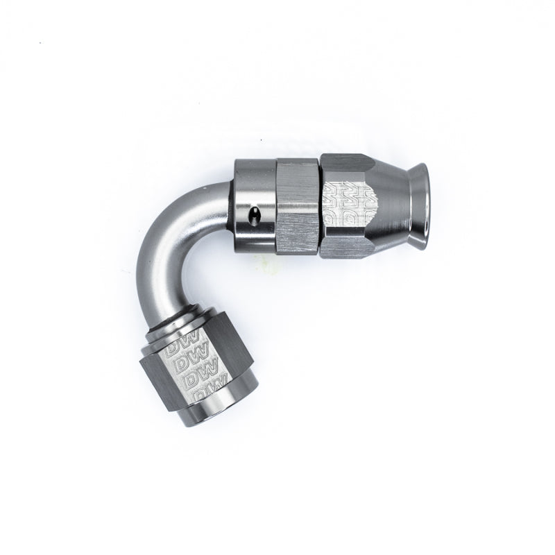 DeatschWerks 6AN Female Flare Swivel 120-degree Hose End - PTFE DeatschWerks Fittings