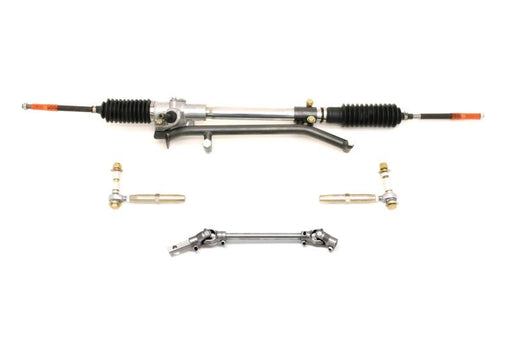 BMR 93-02 GM F-Body Manual Steering Conversion Kit (For Stock K-Member Only) - Black Hammertone BMR Suspension Steering Racks