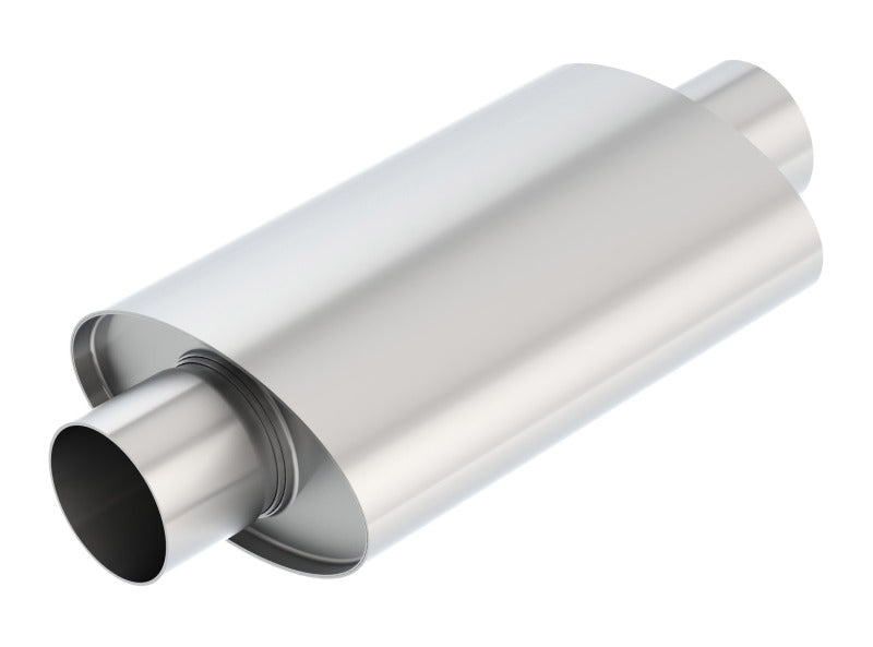 Borla XR-1 Multi-Core 3in Ctr-Ctr Oval 12in x 4.25in x 7.88in Rotary Engine Equipped Racing Muffler Borla Muffler