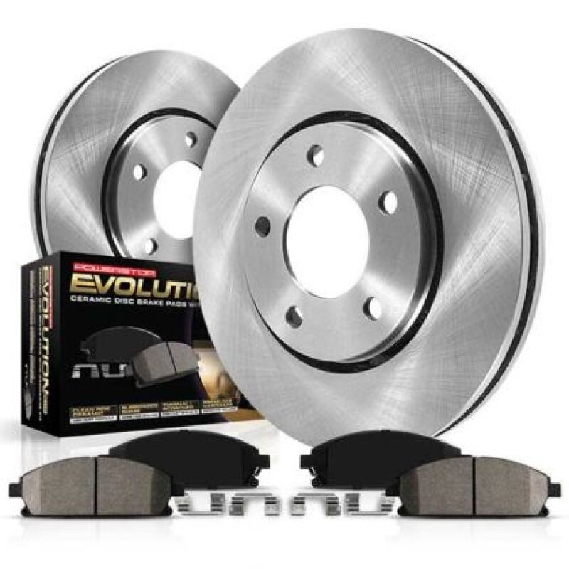 Power Stop 06-12 Workhorse Custom Chassis W42 Front Autospecialty Brake Kit PowerStop Brake Kits - OE