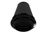 aFe Momentum Intake Air Filter w/Black Pro 5R (Pair) 3-1/2IN F x 5IN B x 3-1/2IN T (Inverted) x 6IN aFe Air Filters - Universal Fit