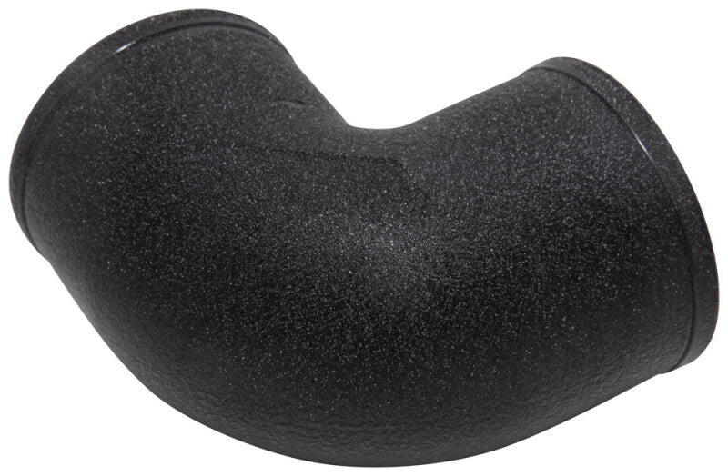 Spectre Tube Intake 3in od 90 Degree - Black Spectre Aluminum Tubing
