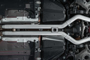 MBRP 18-22 Ford Mustang GT 5L T304 SS 3in Cat-Back Dual Rear w/4in Quad Carbon Fiber Tips (Street) MBRP Catback