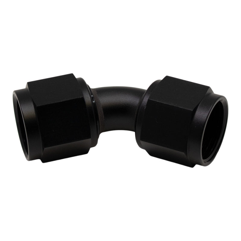 DeatschWerks 10AN Flare Female Swivel 45-Degree to 10AN Flare Female Swivel - Anodized Matte Black DeatschWerks Fittings