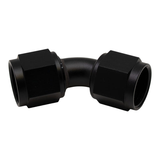 DeatschWerks 10AN Flare Female Swivel 45-Degree to 10AN Flare Female Swivel - Anodized Matte Black DeatschWerks Fittings