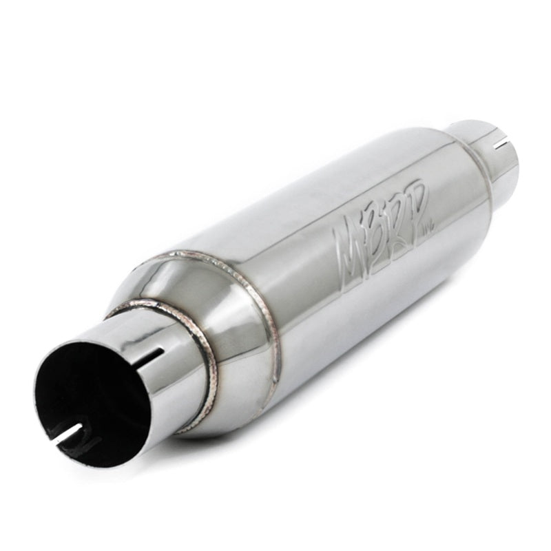 MBRP Universal Resonator 2.5in inlet/outlet 16in body 20in overall T304 MBRP Resonators
