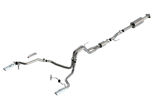 Borla F-150 2021 5.0L 4dr CC SB EC STB Lariat/KR/Platinum/LTD 3/2.25 SRE Cat-Back S-Type CHR Tips Borla Catback