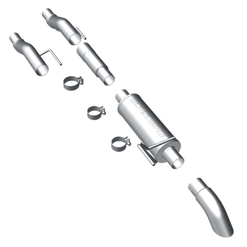 MagnaFlow 11 Ford F-150 3.7L/5.0L/6.2L SS Catback Exhaust w/ 3in SS Turn Down Tip Magnaflow Catback