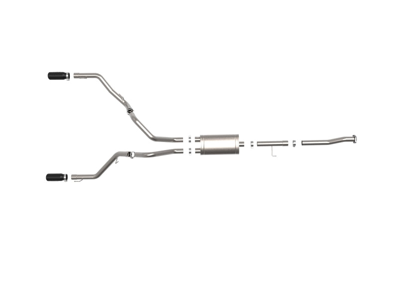 aFe Vulcan Series 3in 304SS Cat-Back w/ Black Tips 15-20 Ford F-150 V6 2.7L/35L(tt) / V8 5.0L aFe Catback
