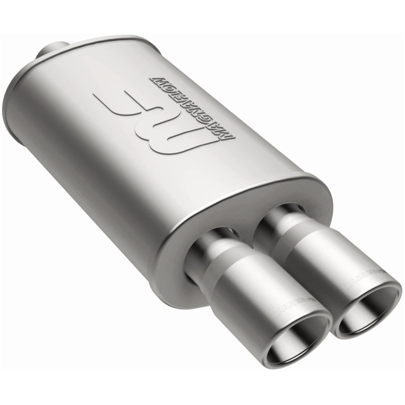 MagnaFlow Muffler W/Tip Mag SS 14X5X8 2.25/3 Magnaflow Muffler