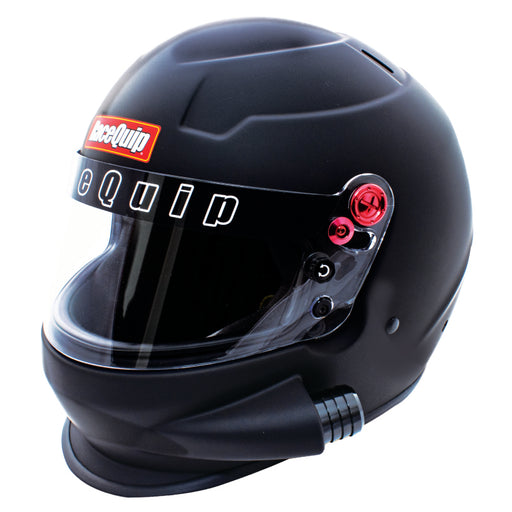 RaceQuip Flat Black SIDE AIR PRO20 SA2020 Large Racequip Helmets and Accessories