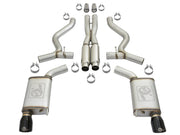 aFe MACHForce XP 3in 304 SS Loud Tone Cat-Back w/ Black Tips 15-17 Ford Mustang V6-3.7L/V8-5.0L aFe Catback