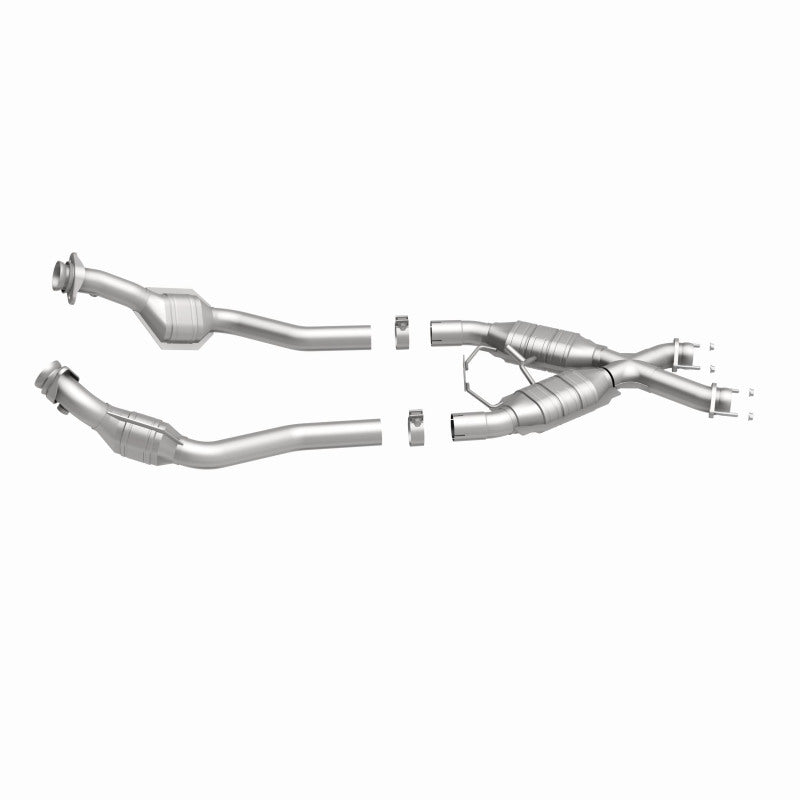 MagnaFlow Direct Fit Catalytic Converter Mustang X-Pipe 94-95 Street Magnaflow Catalytic Converter Direct Fit