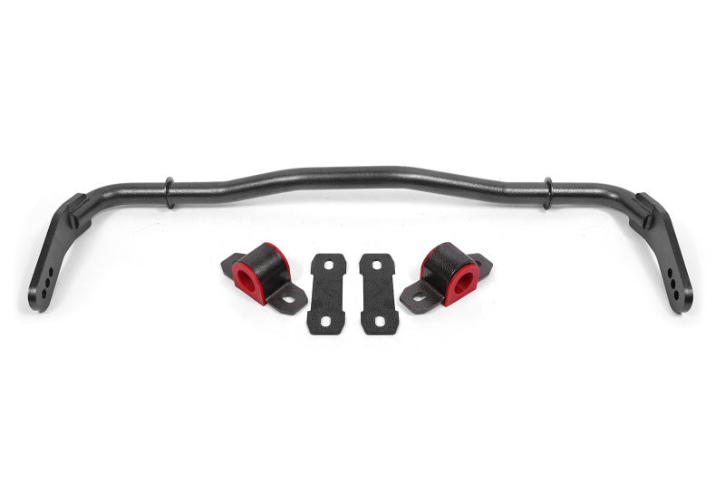BMR 08-20 Dodge Challenger Front Hollow 38mm Adjustable Sway Bar Kit - Black Hammertone BMR Suspension Sway Bars