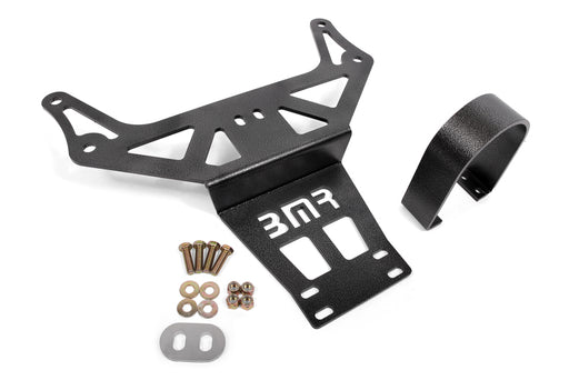 BMR 15-18 Dodge Challenger (Auto Trans) Hellcat/Demon Driveshaft Safety Loop - Black Hammertone BMR Suspension Driveshaft Loops
