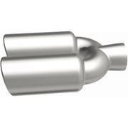MagnaFlow Tip 1-Pk Dual Rnd DW 3x10 2.25ID Magnaflow Tips