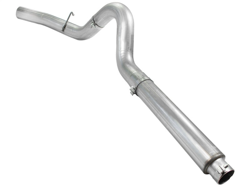 aFe Atlas 5in DPF-Back Aluminized Steel Exh Sys, Ford Diesel Trucks 08-10 V8-6.4L (td) No tip aFe DPF Back
