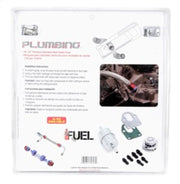 Spectre Stainless Steel Flex Heater Hose Kit 5/8in. Diameter - 4ft. Chrome Spectre Hoses