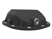 aFe 90-14 Ford F-150 Rear Differential Cover - Black w/ Machined Fins aFe Diff Covers