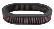 K&N Custom Air Filter - Oval - 11.5in O/S L x 8.125in O/S W x 2in H K&N Engineering Air Filters - Drop In