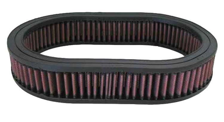 K&N Custom Air Filter - Oval - 11.5in O/S L x 8.125in O/S W x 2in H K&N Engineering Air Filters - Drop In
