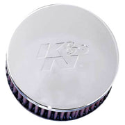K&N Universal Chrome Filter 2.438in Flange ID x 5.125in OD x 2in H K&N Engineering Air Filters - Universal Fit