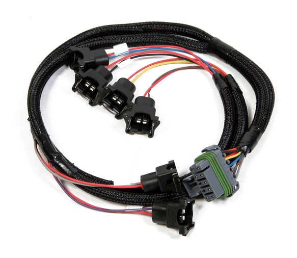 Universal 6 Cylinder Injector Harness 558-203 HOLLEY Autoparts