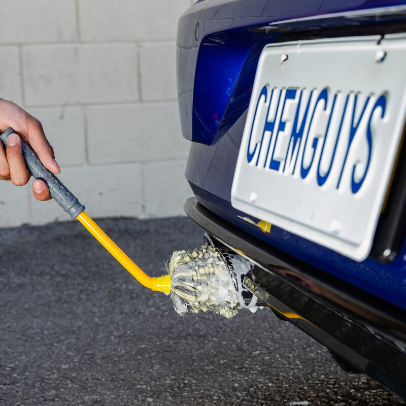 Chemical Guys Rimpaca Reach Around Ultimate Wheel Brush Set - 2 Pcs Chemical Guys Detailing Brushes