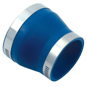 Spectre Coupler/Reducer 4in. to 3.5in. (PVC) - Blue Spectre Silicone Couplers & Hoses