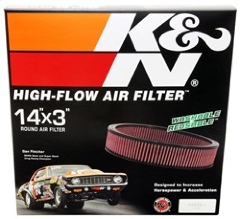 K&N Replacement Air Filter GM CARS & TRUCKS, V8, 1966-84 K&N Engineering Air Filters - Drop In