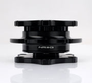 NRG Quick Release SFI SPEC 42.1 - Shiny Black Body / Shiny Black Ring NRG Quick Release Adapters