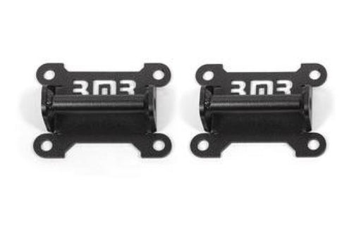 BMR 98-02 Chevrolet Camaro Motor Mount Kit (Solid Steel) - Black Hammertone BMR Suspension Engine Mounts