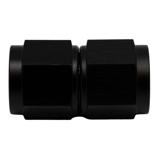 DeatschWerks 8AN Flare Female Swivel to 8AN Flare Female Swivel - Anodized Matte Black DeatschWerks Fittings