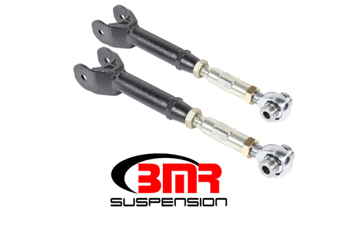 BMR 16-17 6th Gen Camaro Lower Trailing Arms w/ On-Car Adj. Rod Ends - Black Hammertone BMR Suspension Suspension Arms & Components