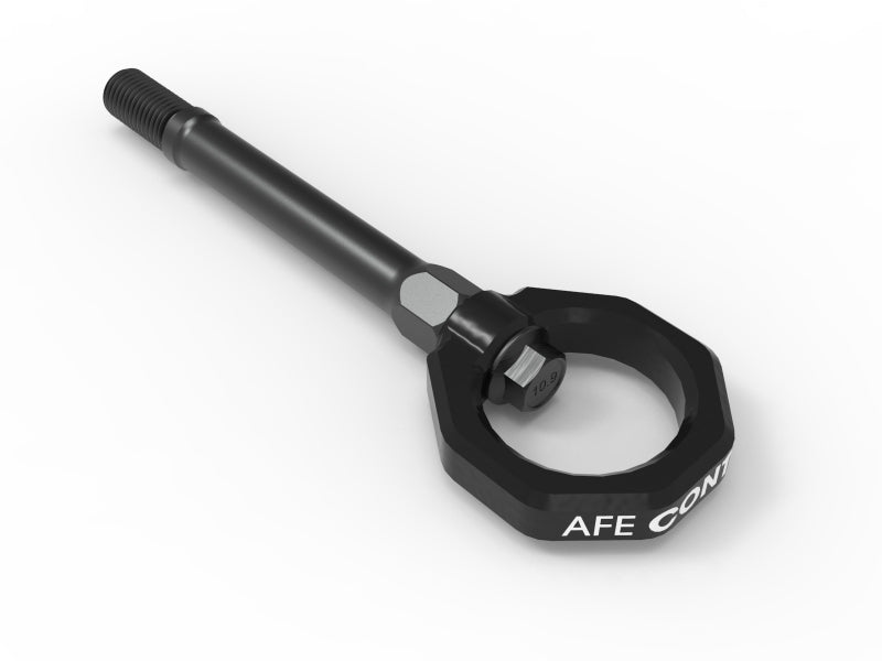aFe 20-24 Chevrolet Corvette Control Front Tow Hook (Black) aFe Tow Hooks