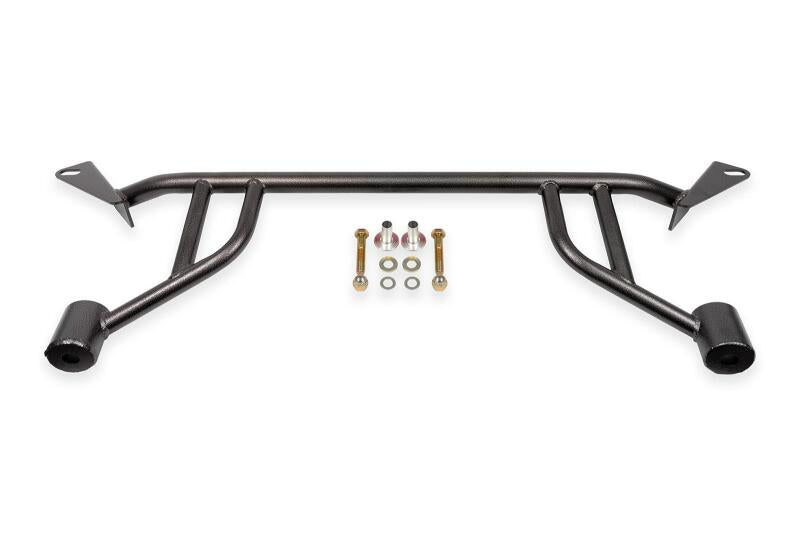 BMR 24-25 Ford Mustang S650 Chassis Brace Front Subframe 4-point - Black Hammertone BMR Suspension Chassis Bracing