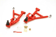 BMR 93-02 F-Body Adj. Lower A-Arms Poly/Rod End Combo - Red BMR Suspension Control Arms